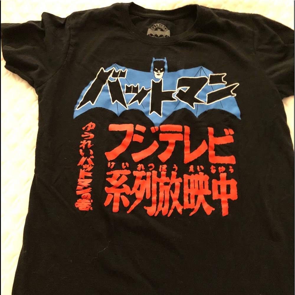 🦇 BatManga Batman Shirt by Hot Topic SZ S